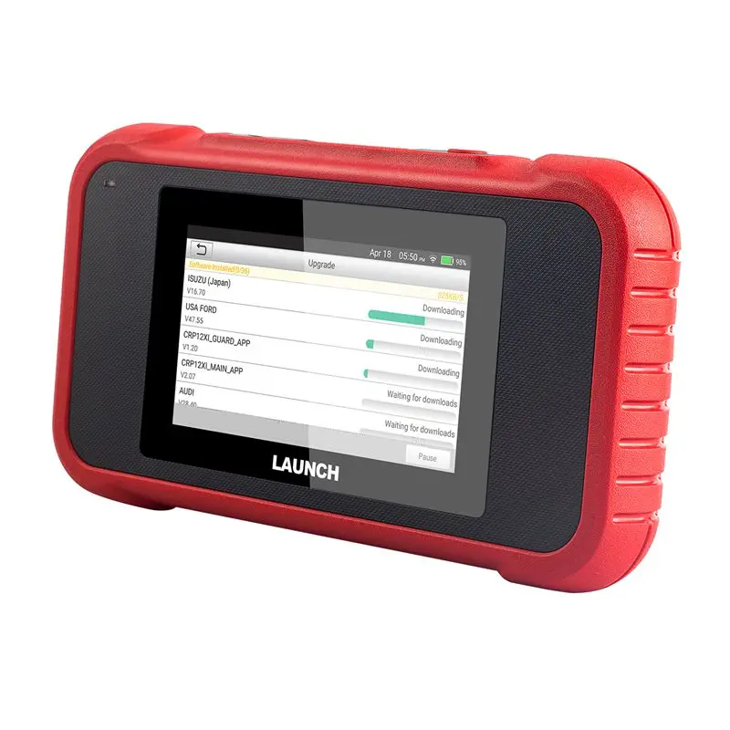 Новое поступление LAUNCH X431 CRP123E OBD2 считыватель кодов для двигателя ABS подушка безопасности SRS Трансмиссия OBD диагностический инструмент CRP123 E бесплатное обновление
