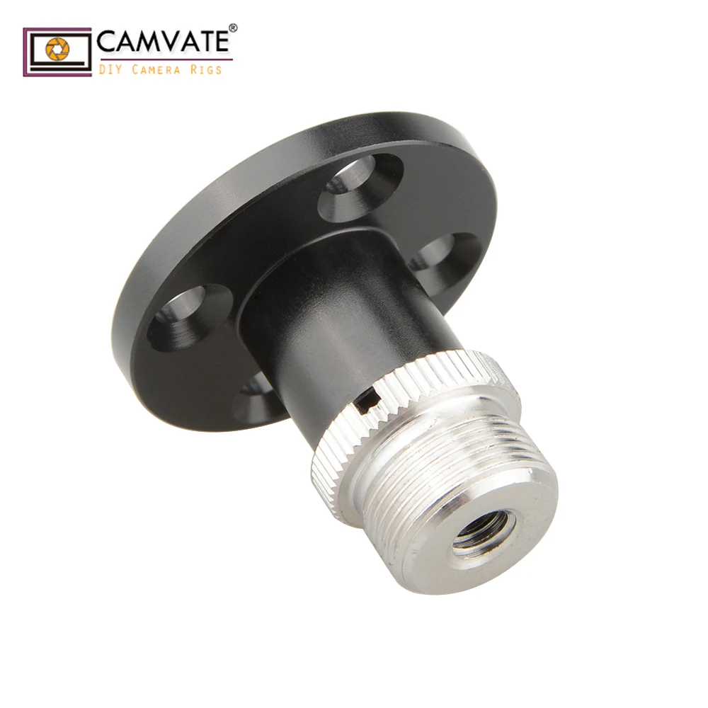 CAMVATE микрофонная стойка с монтажное основание и 1/4 &quot-20 Женский 5/8&quot-27