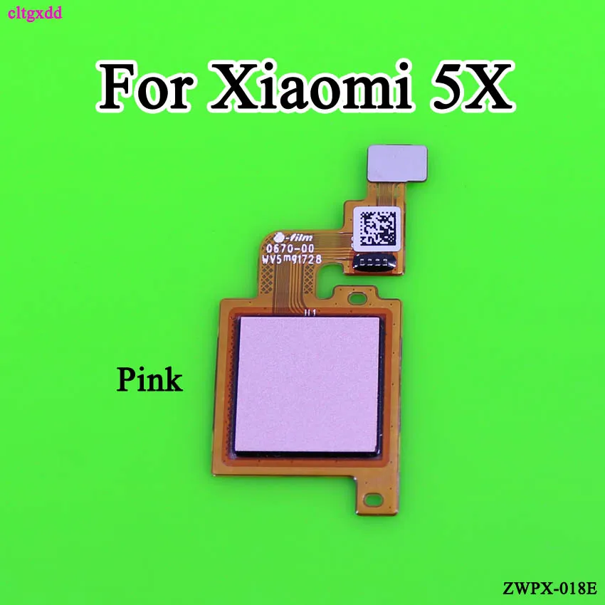 Cltgxdd для Xiaomi Mi 5X Mi5X сканер отпечатков пальцев считыватель сенсора разъем гибкий