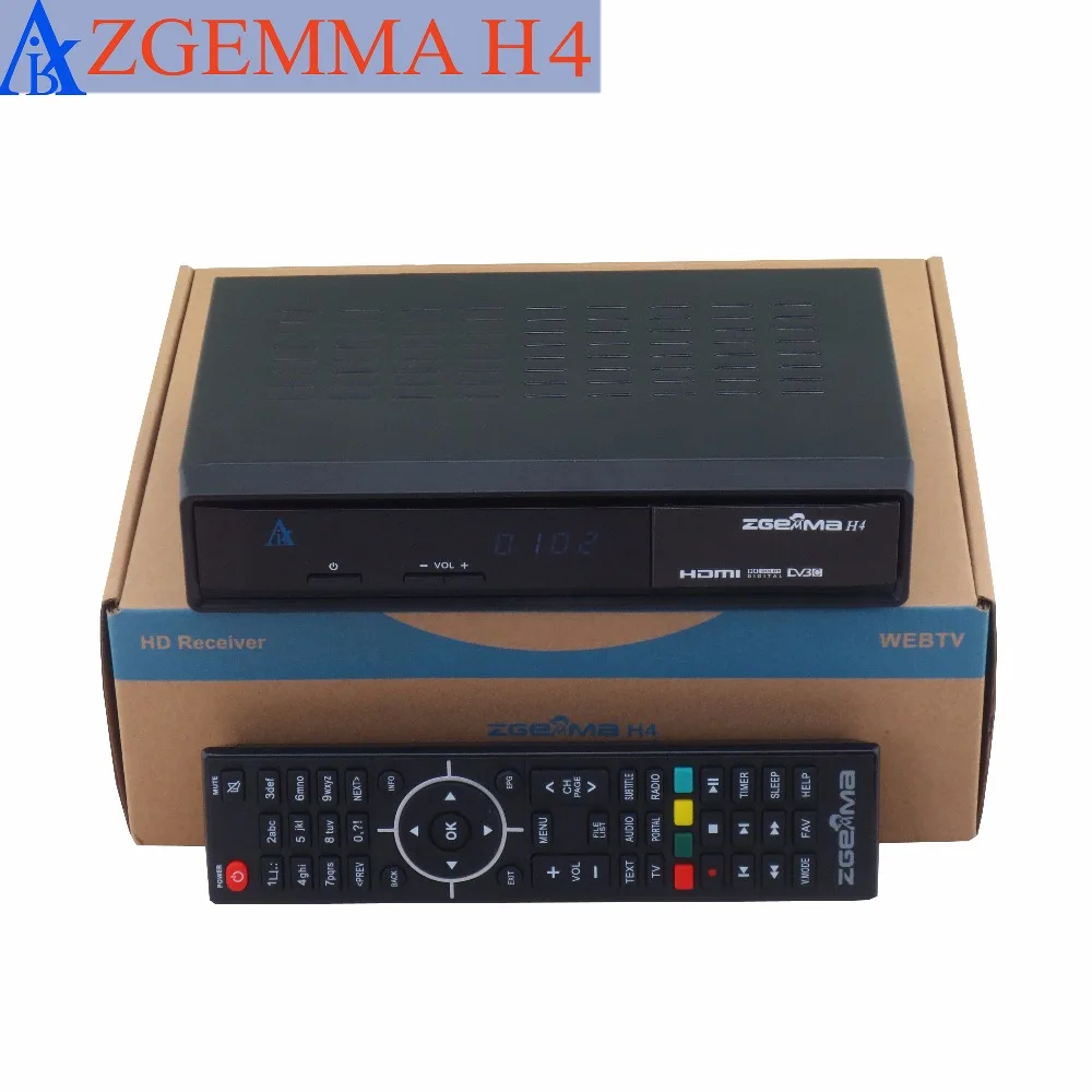 2 шт/комплект zgemma H4 телеприставка с кабелями тройной кабель тюнер 3* dvb c подставка; картина на картинке