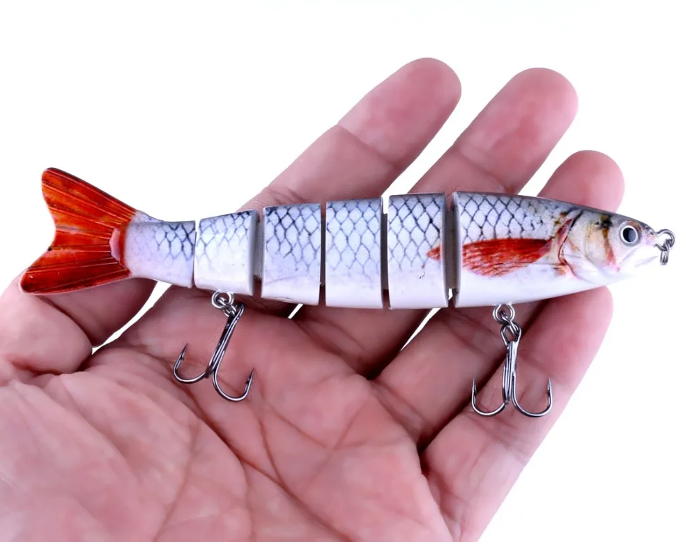 1 шт. рыболовная приманка 6 секций 12 7 см 22 г|fishing tackle|fishing wobblersfishing lure |