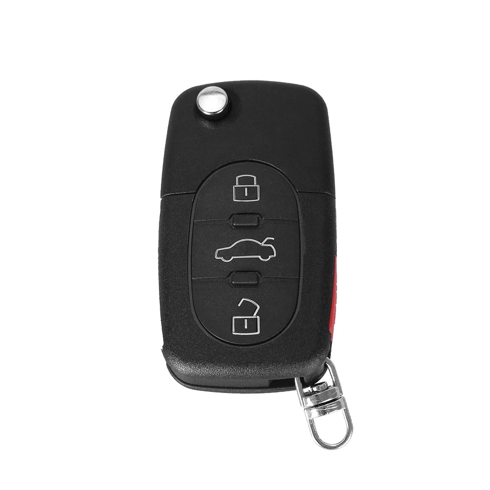 Запасная часть KEYYOU для Audi A4 A6 A8 TT 4 кнопки + 1 кнопка CR2032|button replacement|shell replacementbuttons buttons