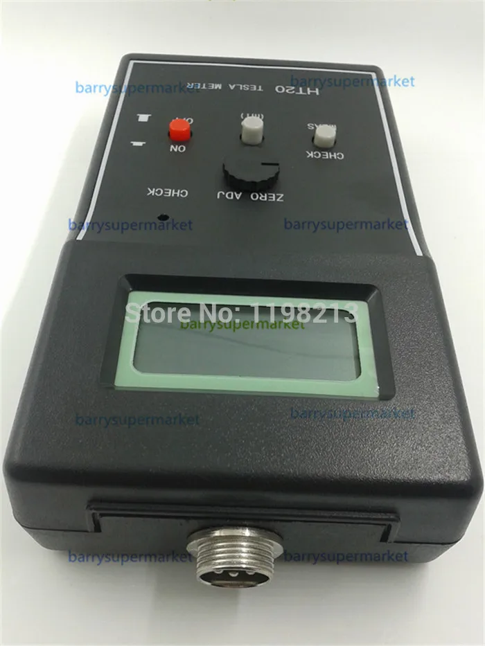 Цифровой Измеритель Гаусса тестер флюса HT20 для магнитного поля детектора