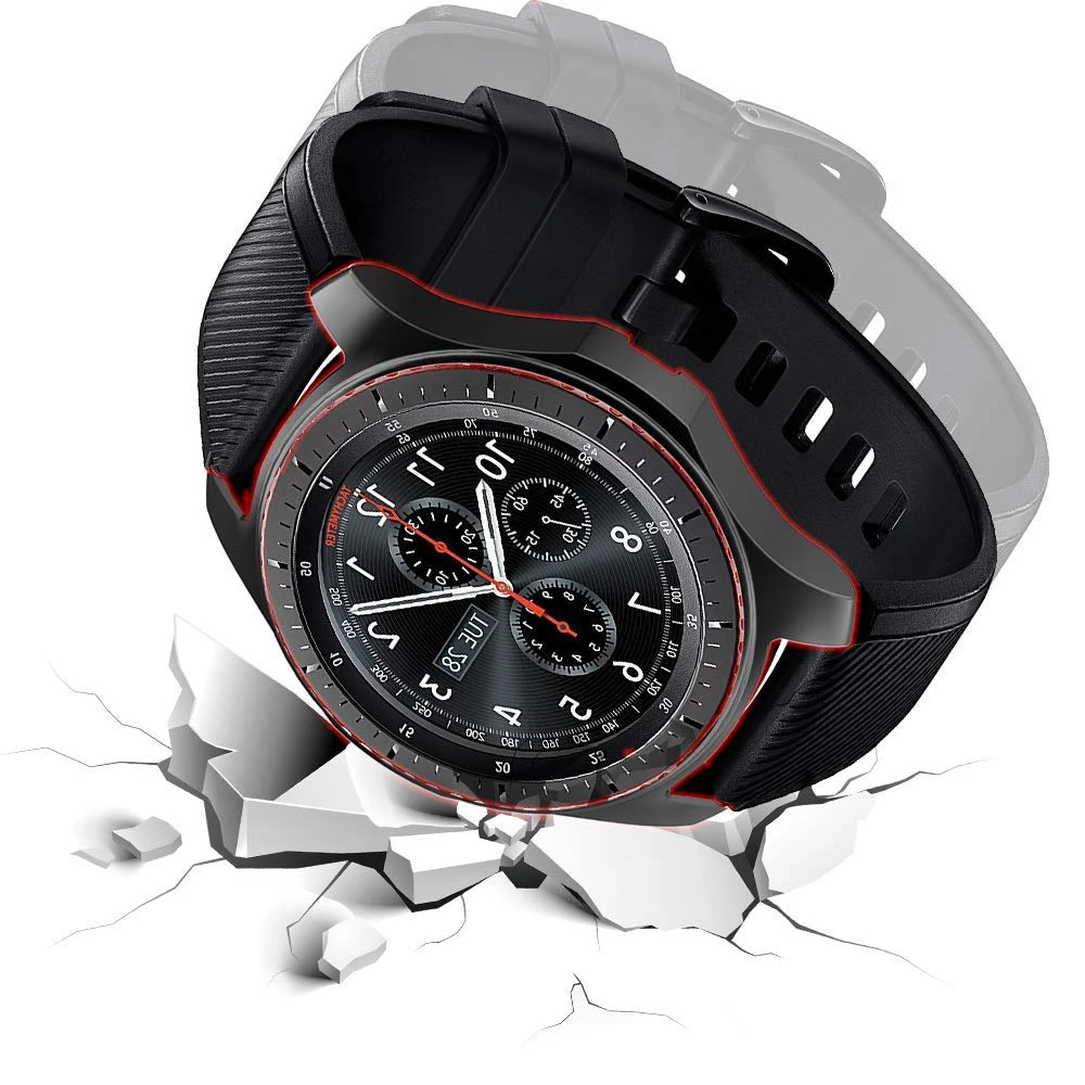 Чехол для Samsung Galaxy Watch 46 мм чехол Gear S3 frontier мягкий бампер аксессуары умных часов