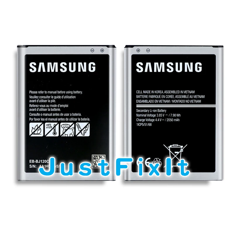 Оригинальный Новый Сменный аккумулятор BJ120CBE 2050 мАч для samsung Galaxy J1 (2016) J120 J120F J120A J120H