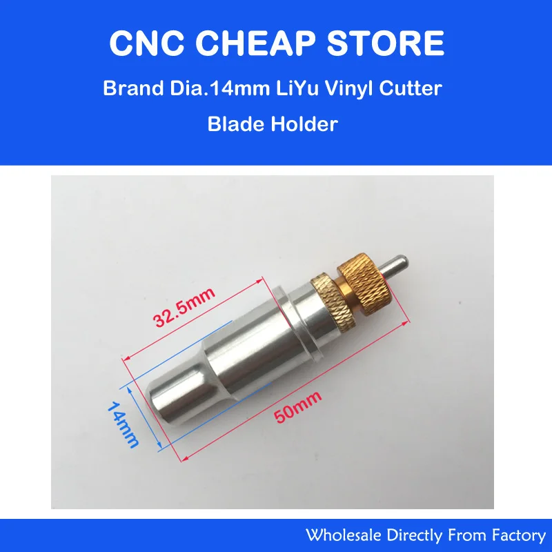 Новый держатель для режущего плоттера 14 мм Liyu Roland Китай | Инструменты