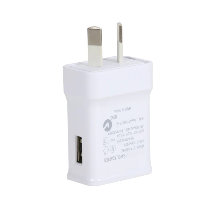 

Изолированное зарядное устройство с одним USB портом и вилкой Стандарта Австралии, 5 в постоянного тока, Адаптер выходной мощности 2 А, исполь...
