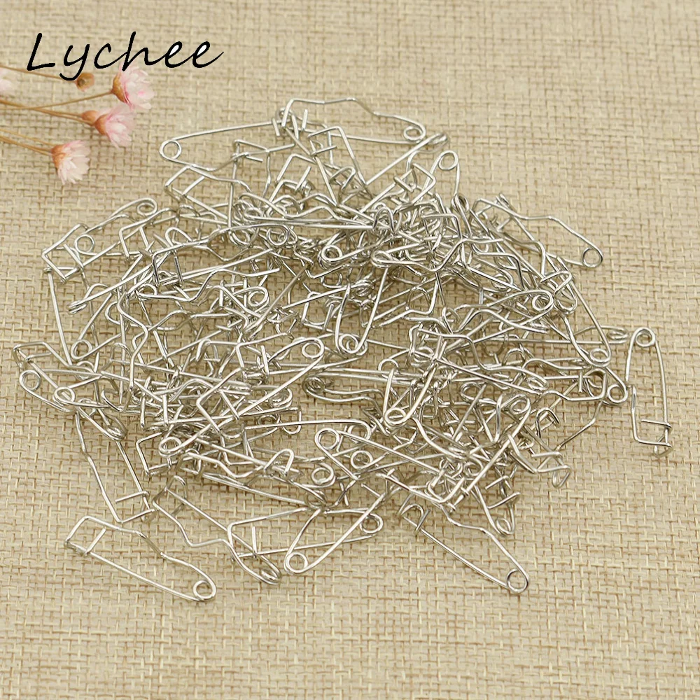 Lychee 100 шт. Новое поступление изогнутые железные булавки для рукоделия швейные