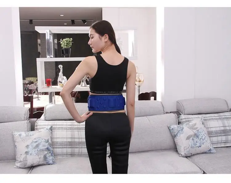 

Wireless Rechargeable Fat Machine Shaking Heating Vibration Slimming Belt Device Body Electronic Stress Relax Tool Health