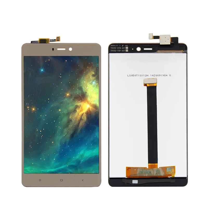 Для Xiaomi 4s Mi Mi4s ЖК дисплей дигитайзер экран Сенсорная панель стеклянный сенсор в