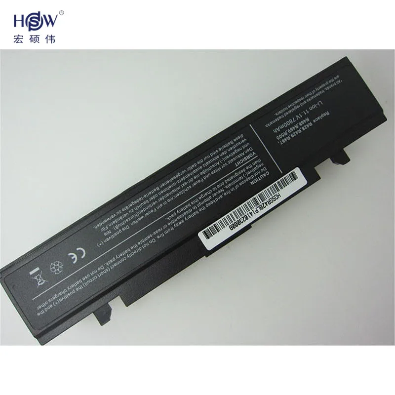 HSW 9 клеток ноутбук Батарея для SAMSUNG R580 R540 R530 R429 R560 R428 R522 R528 R420 R425 R525 AA PB9NC6B PB9NC6W