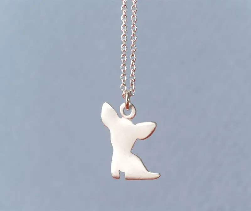

Daisies 1pc Fashion Jewelry Chihuahuas Dog Choker Necklace Chain Collar Pendant Alloy Charm Pendant Necklace For Women Gift