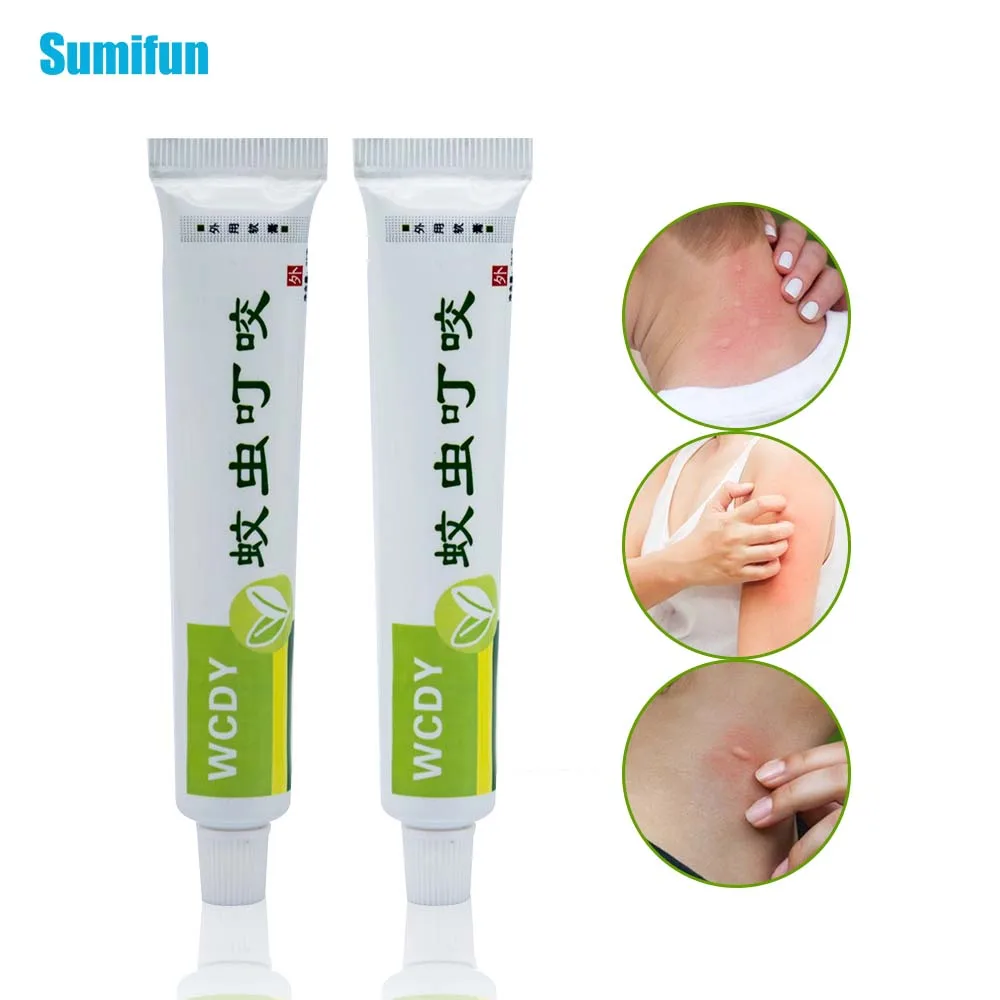 

Sumifun 1pcs Baby Bitten Cream Mosquito bites Itching Refresh Oil Psoriasis Eczema Ointment Skin Care Medical Plaster P1022