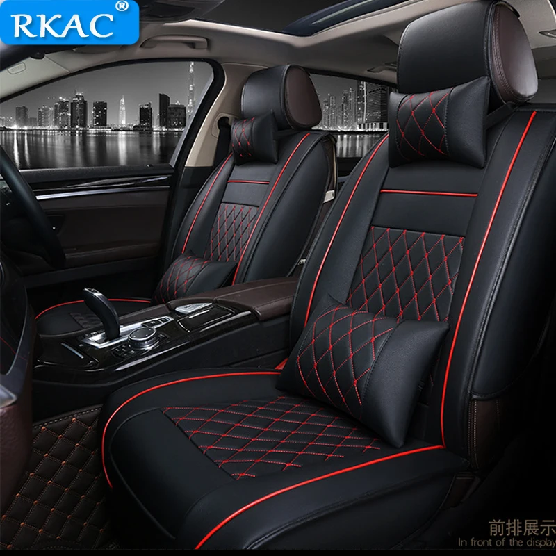 Кожаный чехол RKAC для kia sportage 3 camry 40 renault megane чехлы внутренних сидений