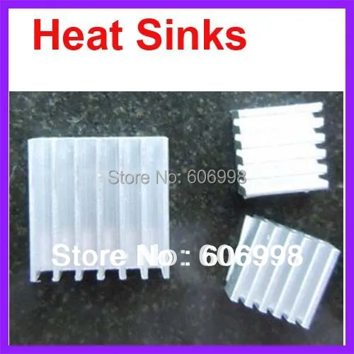 3 шт./лот алюминиевые радиаторы для Raspberry Pi 512M B/B + версия компьютера бесплатная