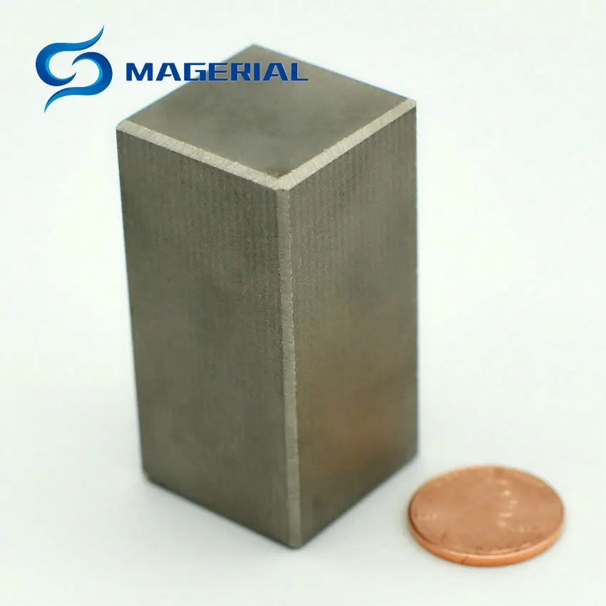 Магнитный Блок SmCo 50 8x25 4x25 4 мм 2 дюйма длинный стержень YXG28H 350 градусов C