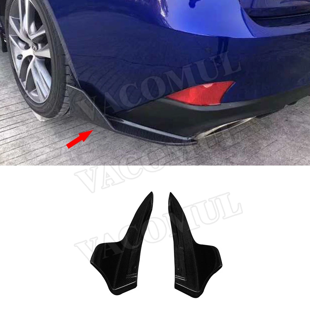 FRP из углеродного волокна грунтовка наборы для тела LEXUS IS300 IS350 IS F Sport Sedan 4 двери 17-18 передний задний бампер спойлер сторона юбки