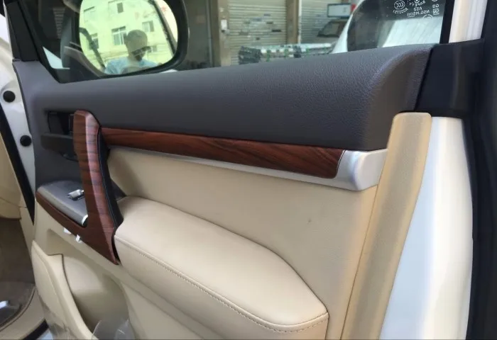 Luhuezu ABS покраска межкомнатные двери литье Стайлинг Обложка для Toyota Land Cruiser V8 200 LC200 аксессуары 2008