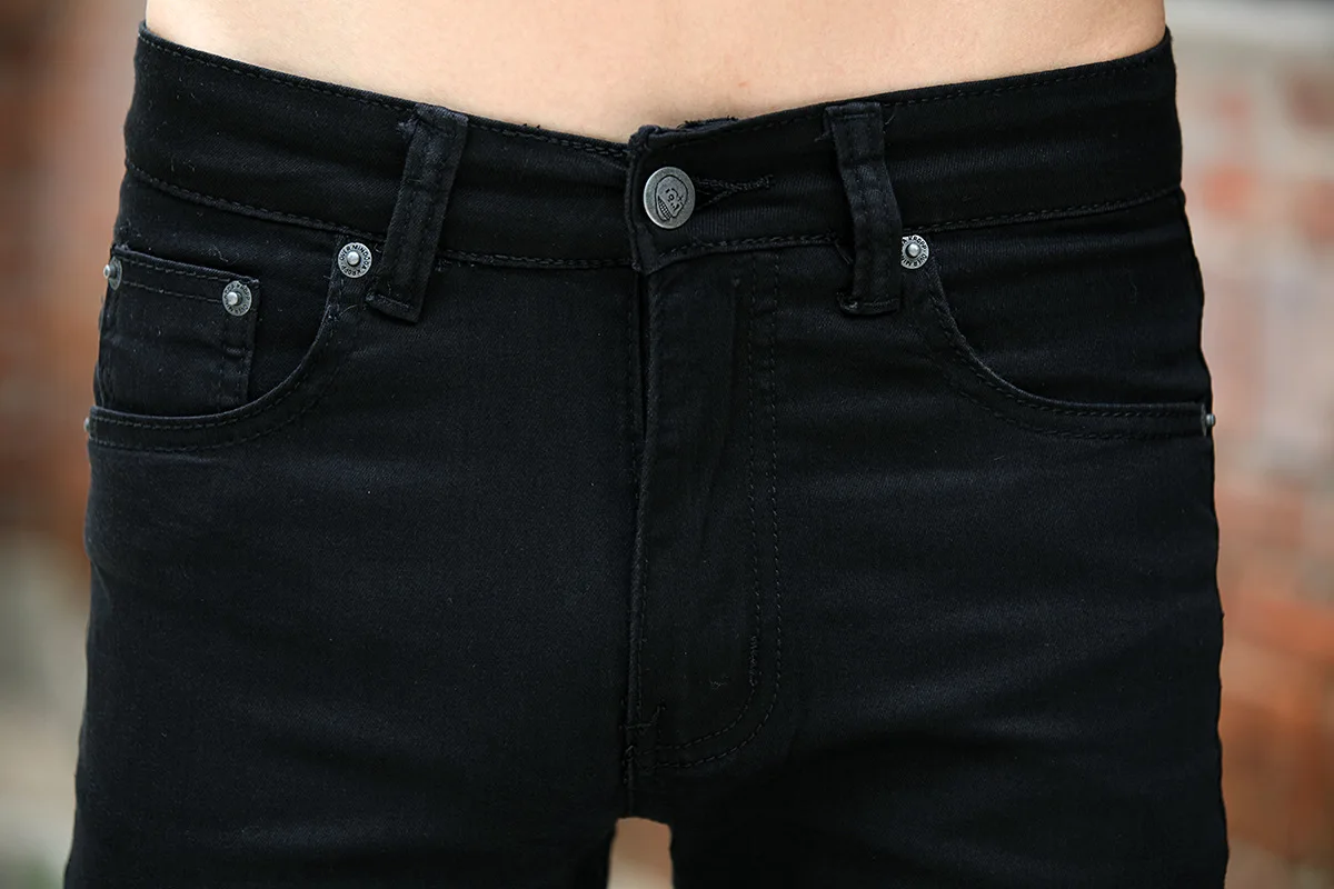 Осенне-весенние модные ковбойские узкие Брюки homme мужские Стрейчевые брюки