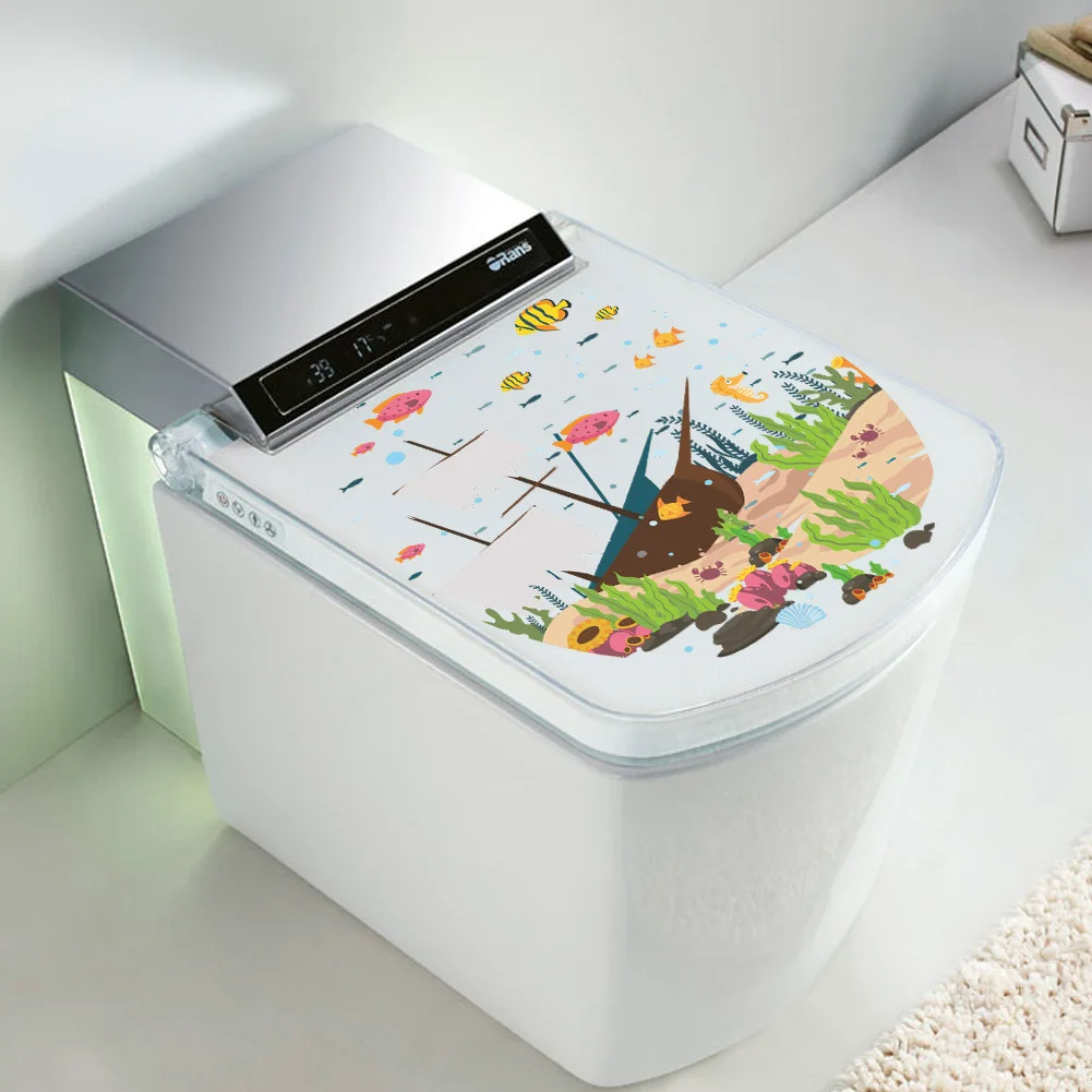 Водостойкая Наклейка на стену с изображением подводного мира пиратского корабля