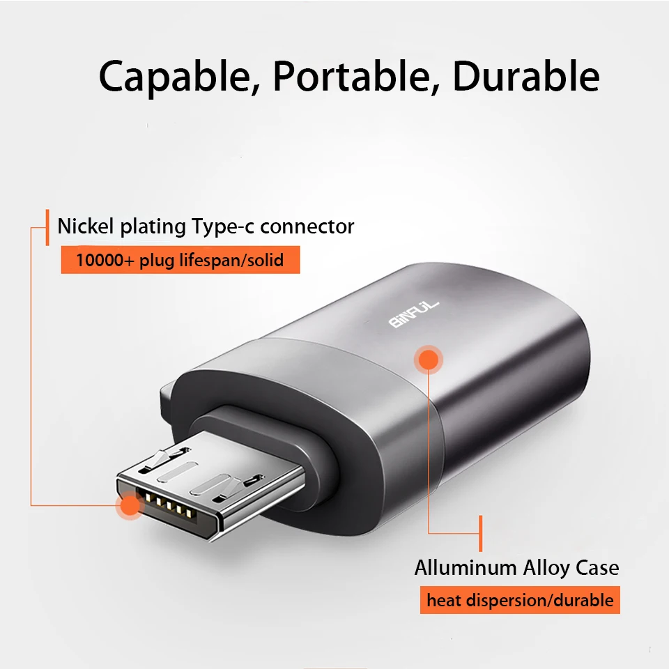 Micro USB OTG адаптер для Huawei Honor 9 Lite Mate 8/7 зарядный кабель штекер на 2 0 Мини конвертер устройство чтения