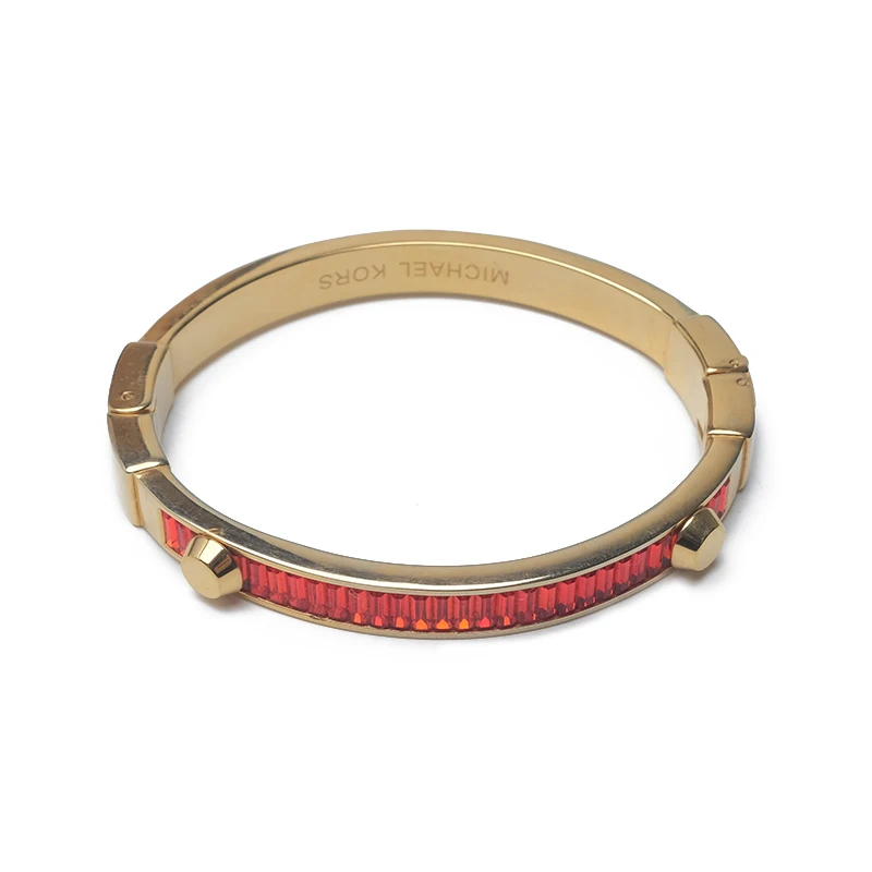 red Amorita boutique Two colors optional fashion women's bangles - Окраска металла: red