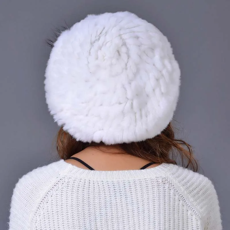 Женская зимняя трикотажная Шапка бини ручной вязки|Женские Skullies и шапочки| |