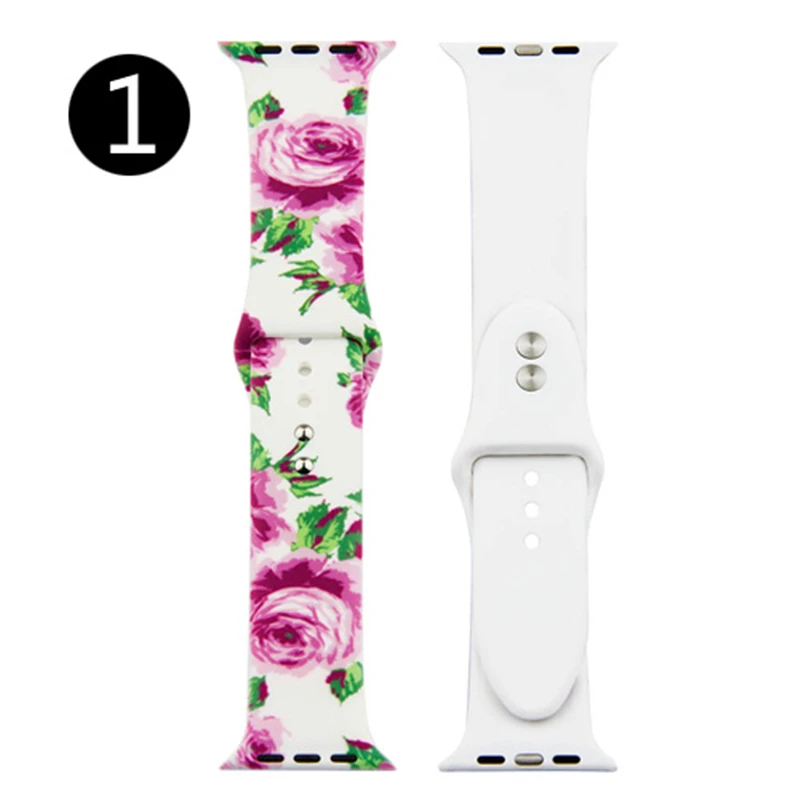 Ремешок для Apple watch band 4 44 мм 40 мм iwatch 3 band correa aple 42 мм 38 мм спортивный силиконовый браслет на запястье ремень часы аксессуары