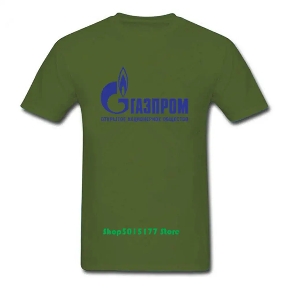 Футболка с логотипом SEVEN SISTERS oil giant GAZPROM топ из хлопка и лайкры модная брендовая