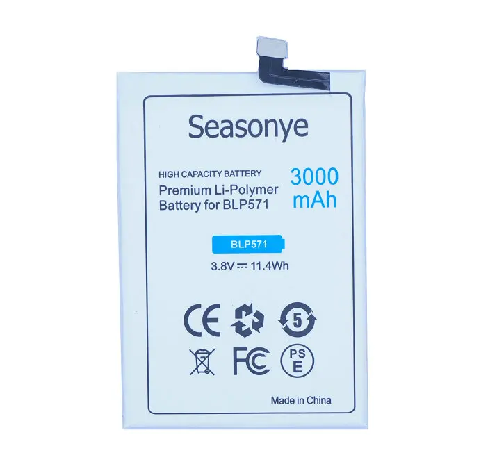 Seasonye 3000 мАч/11.4Wh BLP571 сменный литий-полимерный аккумулятор для ONEPLUS ONE 1+ A0001+ код отслеживания
