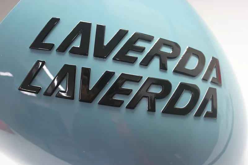 Motorcycle Emblem Badge Decal 3d Tank Wheel Logo Sticker For Laverda | Decals &amp Stickers