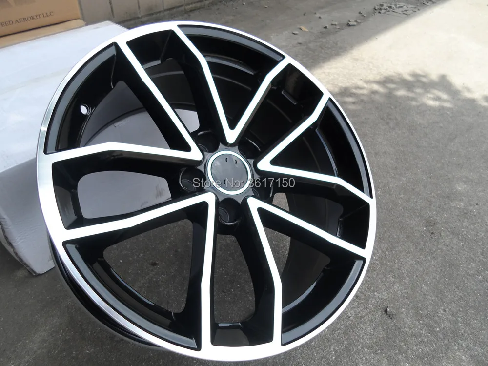 18x8.5J колесные диски PCD 5x112 ET35 центр отверстия 66 6 мм|Диски колёсные| |