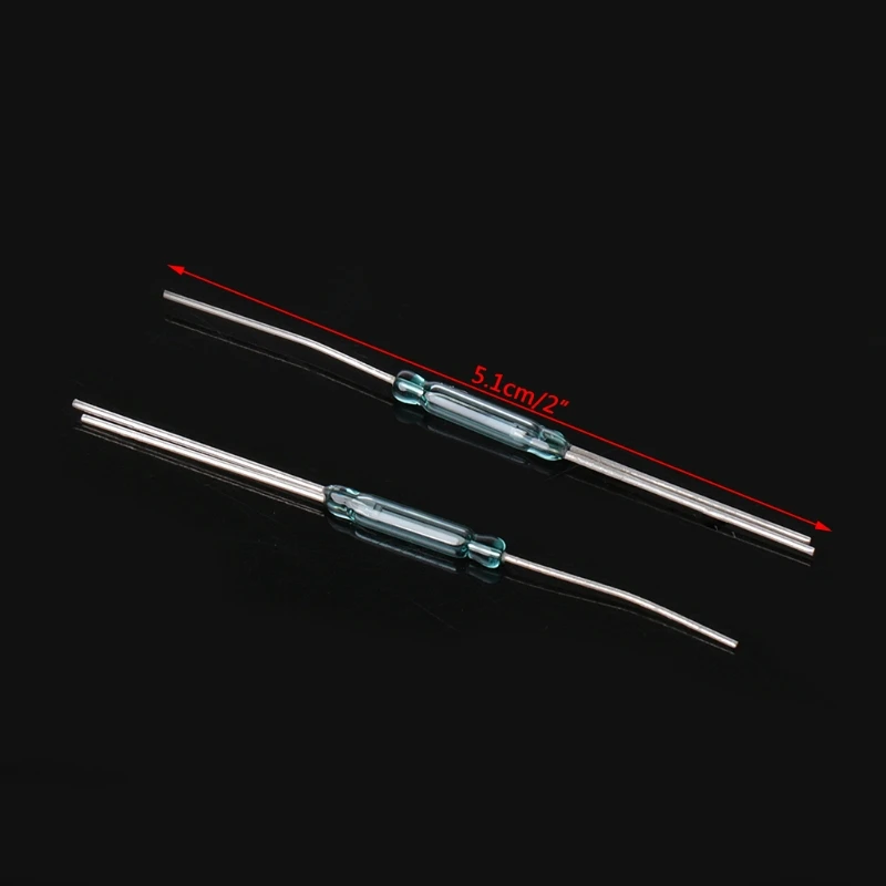 

New 10 Pcs 2.5X14mm 4W 3 Pin Glass Reed Relay Magnetic Switches N/O N/C SPDT hot