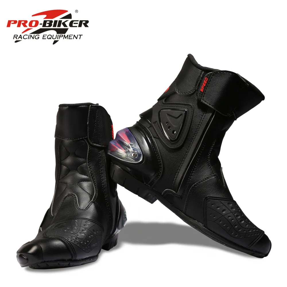 PRO-BIKER/мотоциклетные ботинки для мотоциклистов износостойкие до середины икры из