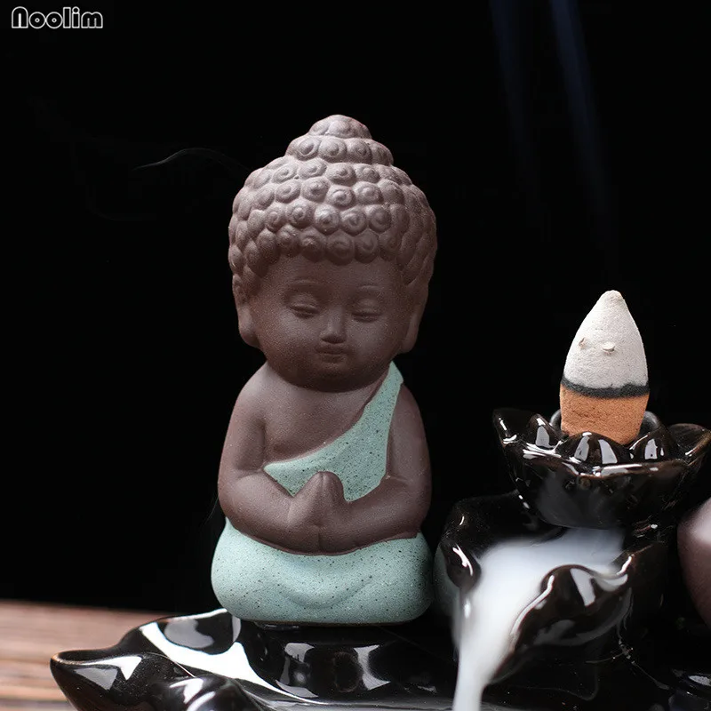 Керамическая горелка для благовоний Little Monk держатель ароматических палочек с
