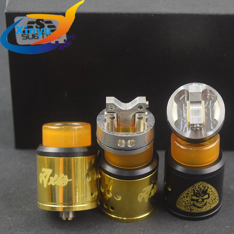 Электронная сигарета Axis RDA атомайзер 24 мм латунный бак Ремонтный дрип