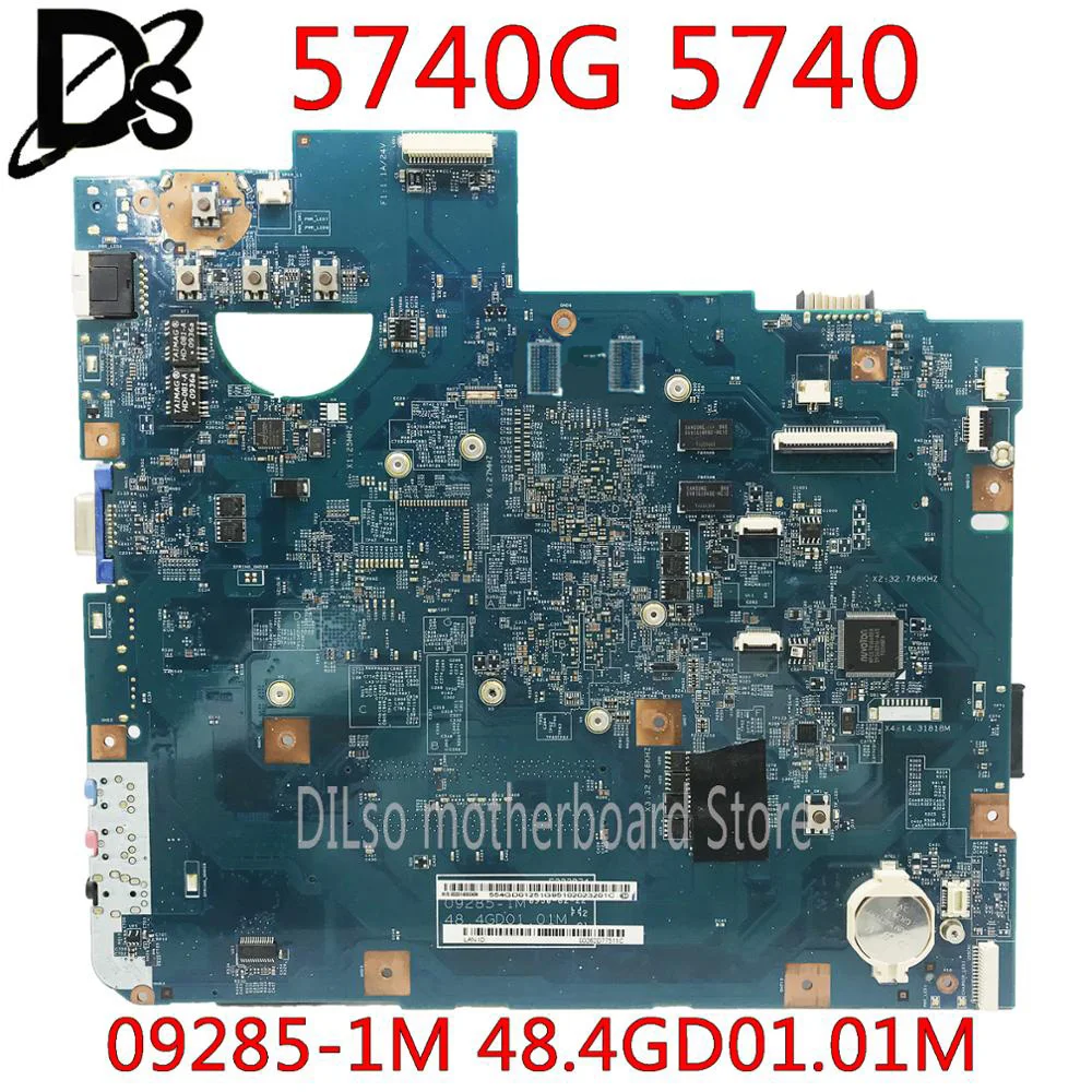 KEFU 5740G материнская плата для Acer aspire 5740 48.4GD01.01M 09285-1M HM55 DDR3 100% протестированная