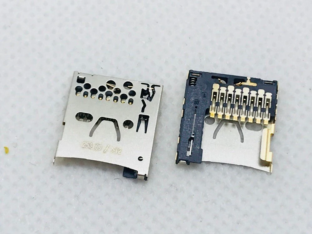 8/9/10PIN ПК ноутбук Панель таблетки Альп MOLEX детский игрушечный двойной двухтактной Тип gps Micro TF гнездом для карты SD Слот держатель лотка адаптироваться