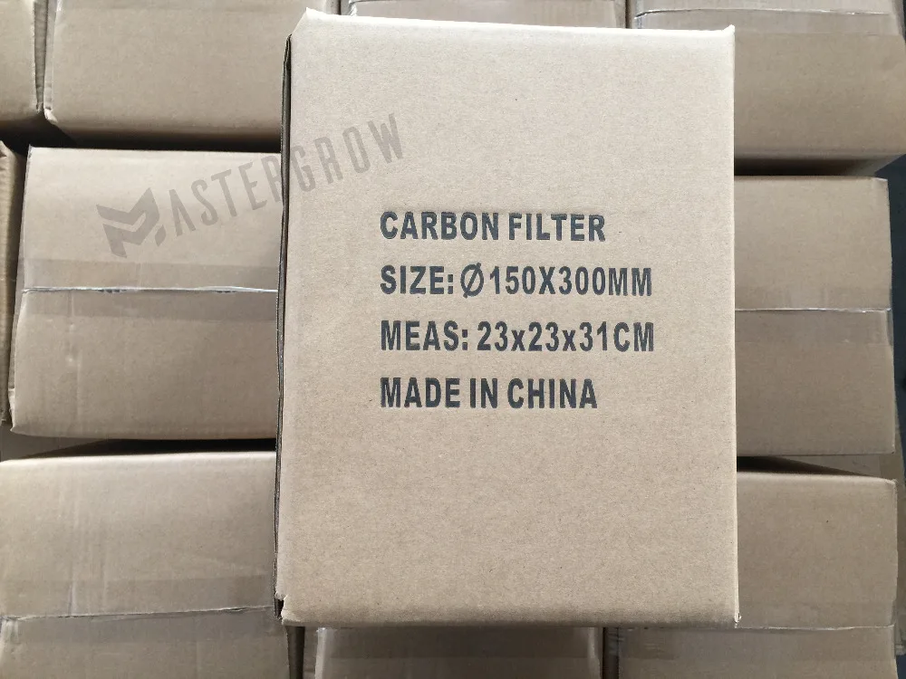 MasterGrow 4/5/6/8/10 Inch HIGH EFFICIENT Activated Carbon Air Filter Set For Indoor Hydroponics Greenhouses Grow Tent Light