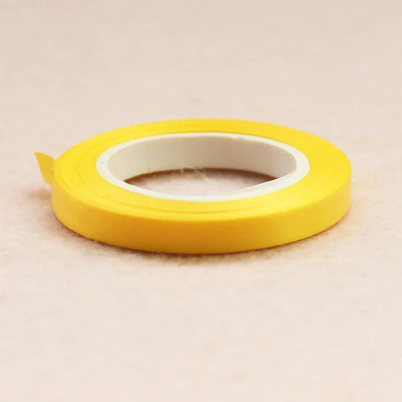 yellow 10 м/рулон корсажные ленты для свадьбы, рождественской вечеринки, аксессуары для упаковки, сделай сам, бант, ленты для поделок, открытки, подарки - Color: yellow