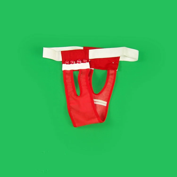 rubber cool mens sexy jockstrap underwear hole breathable men's thongs new style erotic sex toy for man |