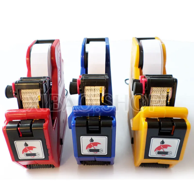 Бесплатная доставка двухрядная цена на пистолет с этикеткой для супермаркета