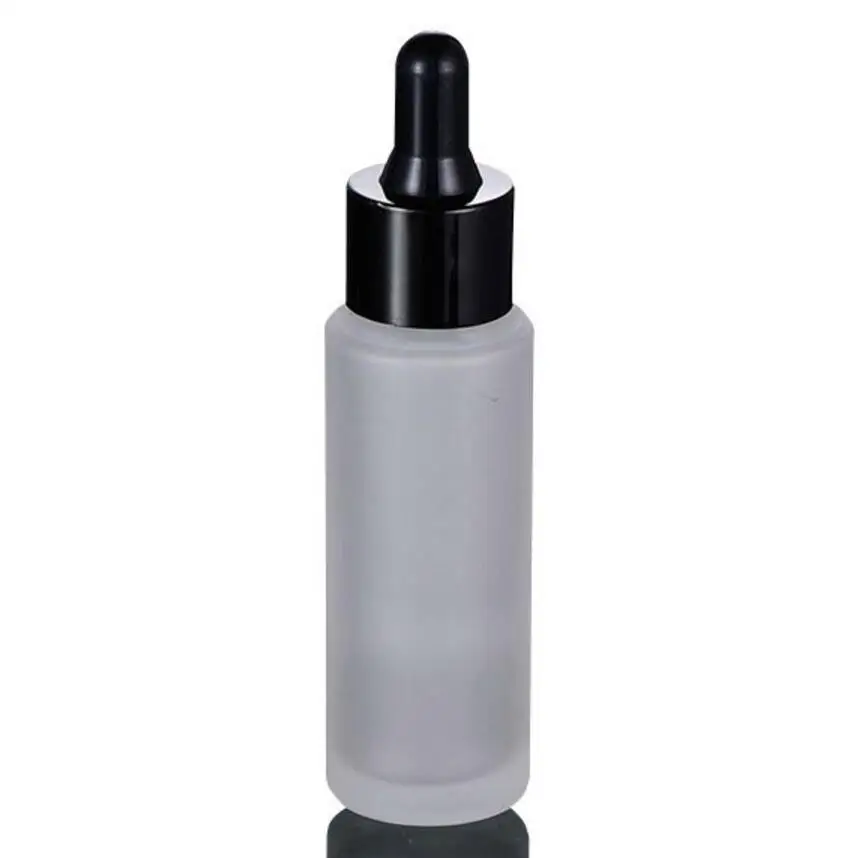 240pcs 30ml Frosted transparent glass essential oil bottle with dropper 1 oz cosmetic packaging | Красота и здоровье