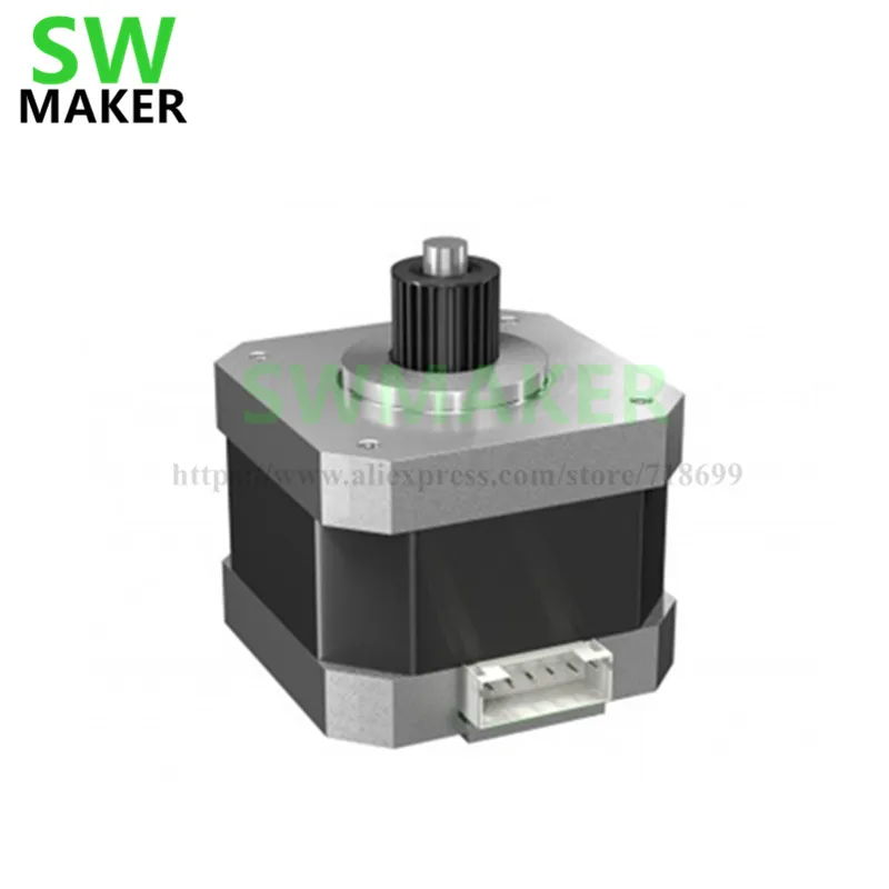 SWMAKER Zortrax M200 запасной экструдер шаговый двигатель с передачей драйвера для части