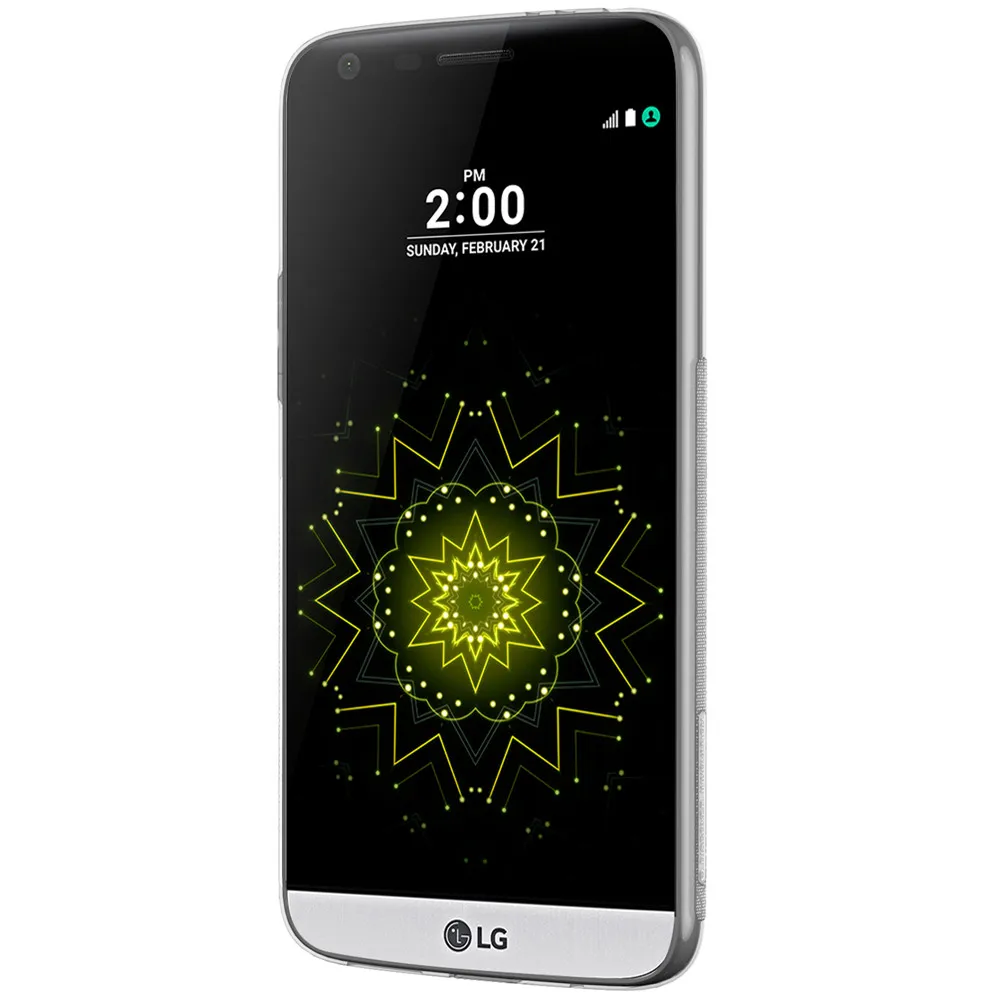 Серый цвет для lg g5 5.3 дюймовый обложка nillkin природа прозрачный ясно мягкий силикон