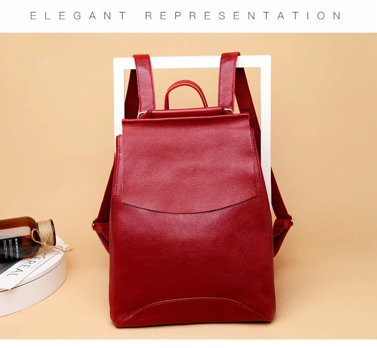 Женские кожаные рюкзаки, высокое качество, Sac A Dos, женский рюкзак, роскошный дизайн, большая вместительность, повседневный рюкзак для девочек, Mochilas
