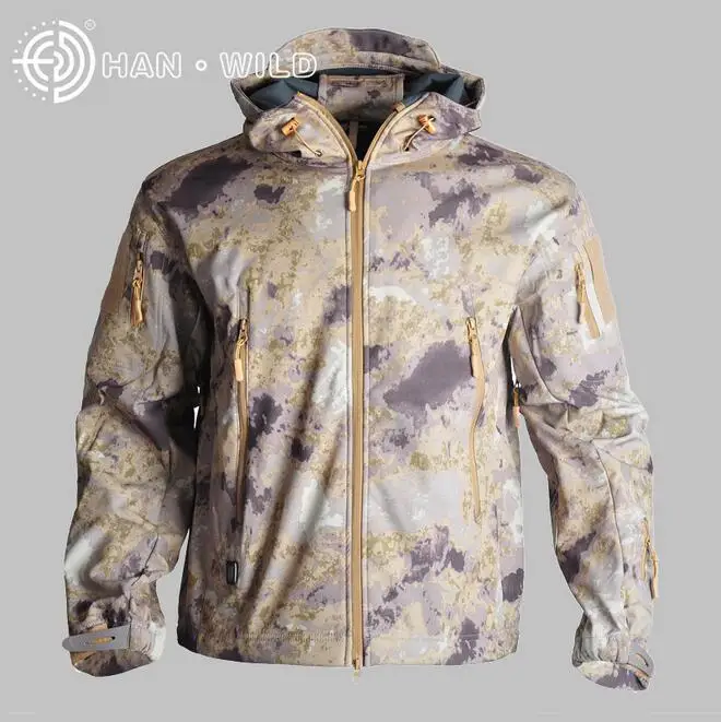 Уличная тактическая куртка Sharkskin TAD военный Камуфляжный комплект охотничьи