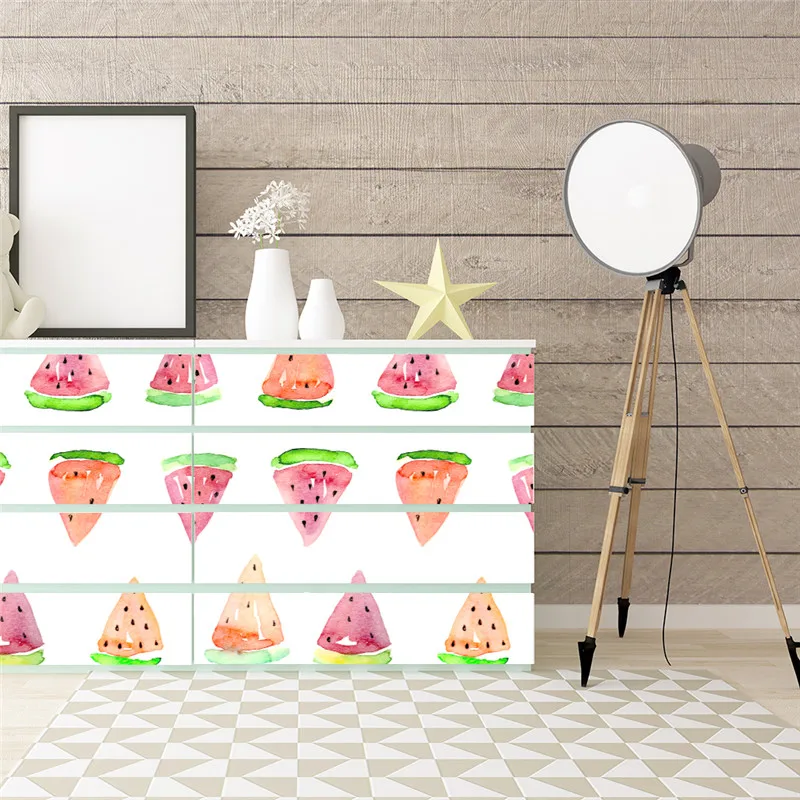 Жаркое лето Фрукты Арбуз виниловые 3d наклейки на стену обои для спальни домашний