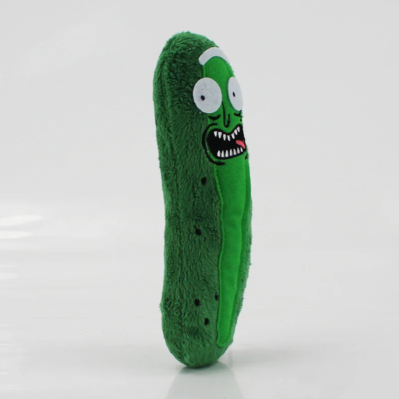 18 см Rick and Morty Pickle огурец Рик плюшевые куклы мягкие для подарка на Рождество