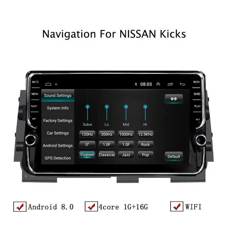 NAVITOPIA 10 1 дюймовый автомобильный мультимедийный плеер Andriod 8 GPS навигация для Nissan